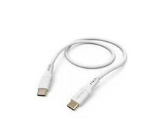 Hama Flexible, USB-C - USB-C, 1,5m balta