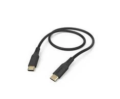 Hama Flexible, USB-C - USB-C, 1,5m juoda