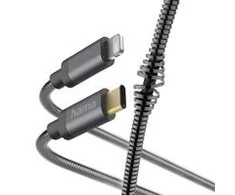 Hama Metal USB-C - žaibo metalo 1,5 m antracitas