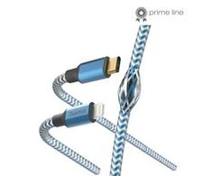 Hama Reflected USB-C - Lightning, 1,5m, mėlyna