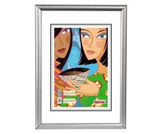 Nuotraukų rėmelis Hama Madrid plastikinis 30X40cm (Sidabrinis)