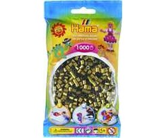 207-63 HAMA MIDI BEADS 1000 DARK GOLD