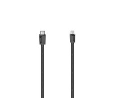 Hama USB-C – microUSB USB laidas 0,75 m Juodas (002006440000)