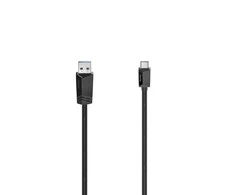 Hama USB-A – USB-C USB laidas 0,25 m Juodas (002006500000)