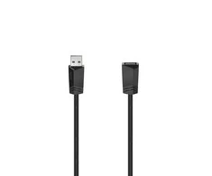 Hama USB-A – USB-A USB laidas 5 m juodas (002006210000)