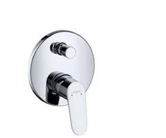 Hansgrohe iebūvējamā vannas maisītāja Focus virsapmetuma daļa, hroms