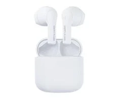 Happy Plugs Joy Belaidės ausinės, baltos spalvos