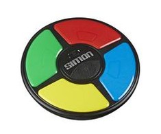 Hasbro Simon Classique – Elektroninis atminties stalo žaidimas – prancūziška versija