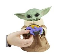 Hasbro Star Žvaigždžių karų SW interaktyvus žaislas Galaktikos užkandžių Grogu 23,5 cm