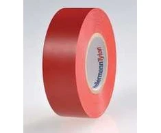Solar Plus HellermannTyton Hellermann Tyton HTAPE-FLEX15-19x20 - Raudona - Bundling - Fastening - Handicrafting - Marking - Repairing - Strengthening - PVC - Solvent resistant - RoHS - 90 °C