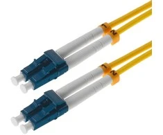 helos LWL Patchkabel OS2 Duplex 3,0mm LC-LC 9/125µm gelb 3m LSZH