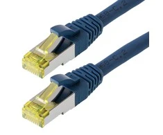 „helos“ jungiamasis kabelis „Cat 6a S/FTP RJ45“, mėlynas, 0,25 m, AWG26/7 LSZH GHMT