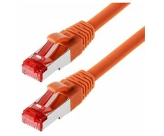 helos Patchkabel Cat 6 S/FTP RJ45 oranžinis 3m AWG27/7 LSZH GHMT