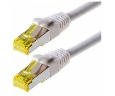 helos Patchkabel Cat 6a S/FTP RJ45 baltas 10m AWG26/7 LSZH GHMT