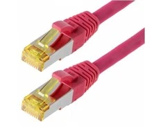 Helos Patchkabel S/FTP Cat 6a purpurinė 15,0m