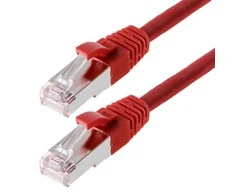 Helos CAT5e SF/UTP 5m - 5 m - Cat5e - SF/UTP (S-FTP) - RJ-45 - RJ-45 - Raudona