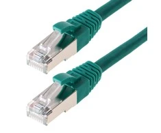 helos Patchkabel Cat 6 S/FTP RJ45 grün 30m AWG27/7 LSZH GHMT