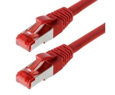 Helos pataisomasis kabelis S/FTP Cat 6 raudonas 3,0m