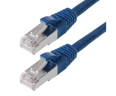 helos Patchkabel Cat 6 S/FTP RJ45 blau 7,5m AWG27/7 LSZH GHMT