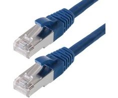 helos Patchkabel Cat 6 S/FTP RJ45 blau 7,5m AWG27/7 LSZH GHMT