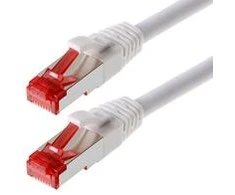 Helos pataisomasis kabelis S/FTP Cat 6 baltas 30,0m