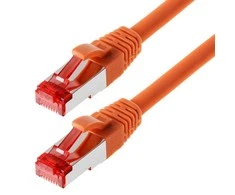 helos Patchkabel Cat 6 S/FTP RJ45 oranžinis 30m AWG27/7 LSZH GHMT