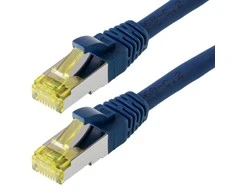 „helos“ jungiamasis kabelis „Cat 6a S/FTP RJ45“, mėlynas, 7,5 m, AWG26/7 LSZH GHMT