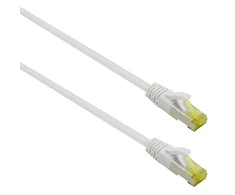 „helos“ jungiamasis kabelis „Cat 6a Superflex S/FTP RJ45“, baltas, 3 m, AWG27/7 GHMT