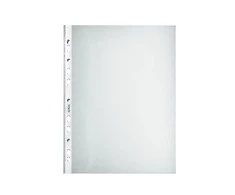 Herlitz Prospekthülle A4 genarbt Premium 100er Packung