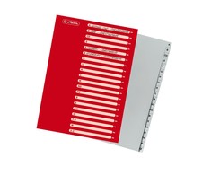 Herlitz Herlitz Register 20tlg A4 PP A-Z A4