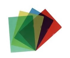 Herlitz Herlitz Aktenhülle A4 genarbt farbig sortiert 20er