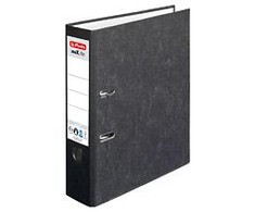 Setter Herlitz svirtis A4 80mm juoda (5171806)