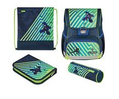 Mokyklinė kuprinė Herlitz Loop Plus Funky Ninja, 16 l