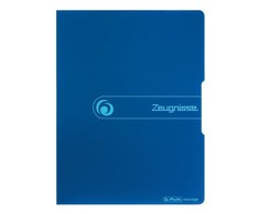 Herlitz Herlitz Sichtbuch "Zeugnisse" pakuotė blau 20 Hüllen
