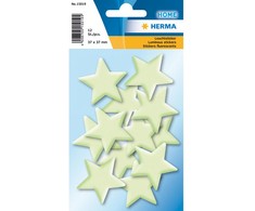 HERMA Leuchtsticker Sterne Mini