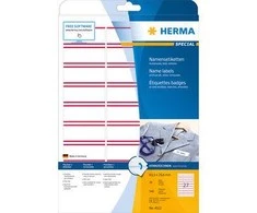 Herma Pakeičiamos tekstilės etiketės A4, -4512