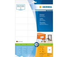 Herma Premium etiketės A4, baltas, matinis, 240 vnt. (8638)