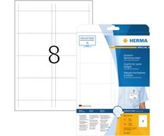 Herma Identifikavimo plokštelės 90x60 mm (9012)