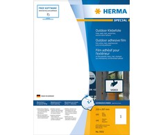 HERMA 9501 lipni etiketė Balta Stačiakampis Ilgalaikis 50 vnt
