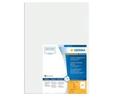 Herma folijos etiketės A3, 297 x 420 mm, baltos, labai tvirtos, tamprios - 9542