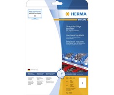 Herma HERMA etik. strapazierf. A4 baltas 210 x 297 mm