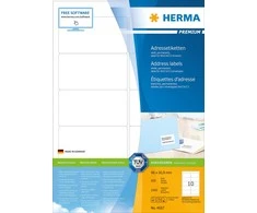 HERMA 4667 ženklinimo etiketė Balta