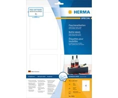 HERMA 8882 etiketė spausdinimui Balta Lipni spausdintuvo etiketė