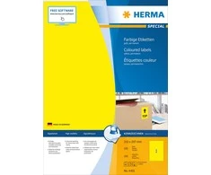 HERMA 4401 etiketė spausdinimui Geltona Lipni spausdintuvo etiketė
