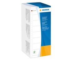Herma Brūkšninio kodo etiketės, baltos 101,6 x 48,4 mm, 6000 Szt.