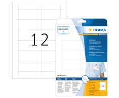 Herma Identifier Popierius, A4, 75x40 mm, 300 vnt (9010)