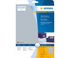 HERMA 4117 etiketė spausdinimui Sidabras Lipni spausdintuvo etiketė