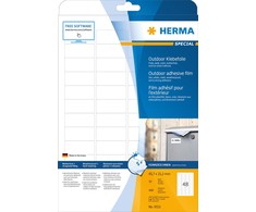 HERMA 9531 etiketė spausdinimui Balta Lipni spausdintuvo etiketė