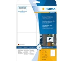 HERMA 9534 etiketė spausdinimui Balta Lipni spausdintuvo etiketė