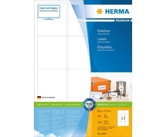 HERMA 4266 etiketė spausdinimui Balta Lipni spausdintuvo etiketė